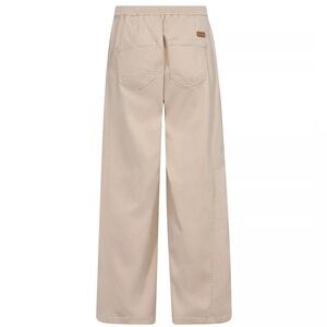 NWOT MOS MOSH Vincent Rosemary Wide Leg Trousers, Cream Natural